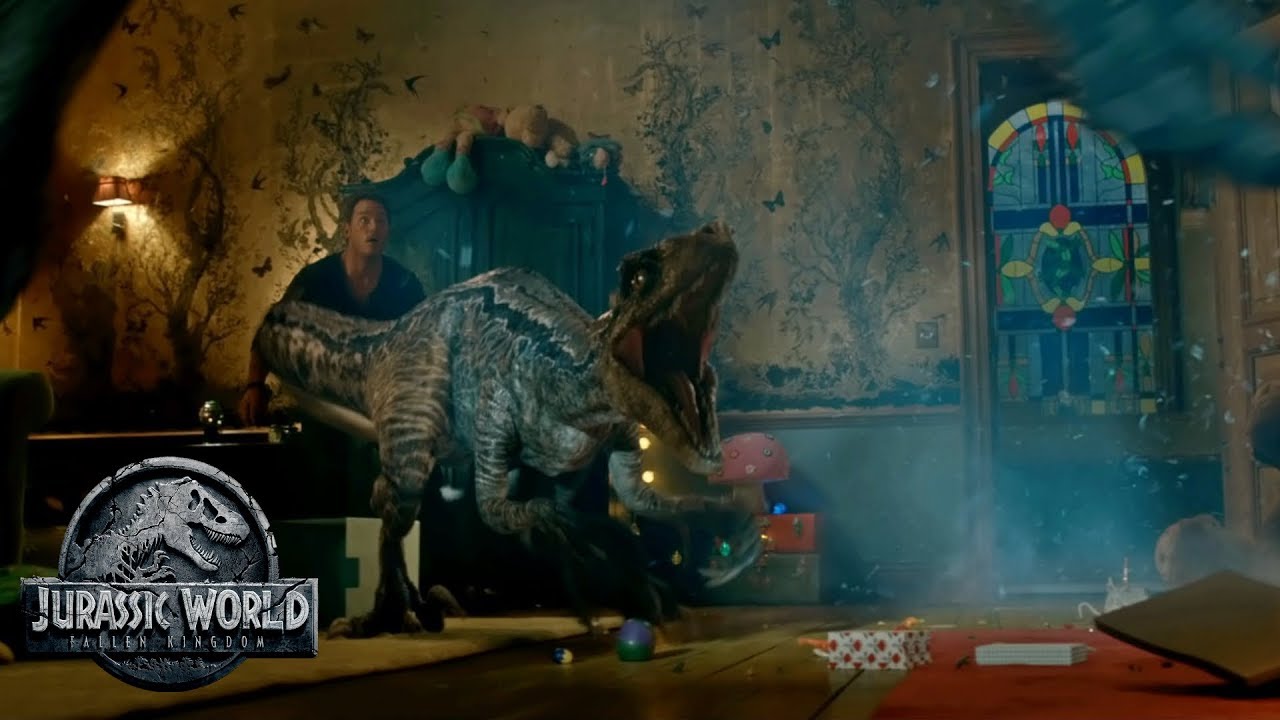 Jurassic world 2 fallen kingdom blue vs indoraptor 2018 torrent movie